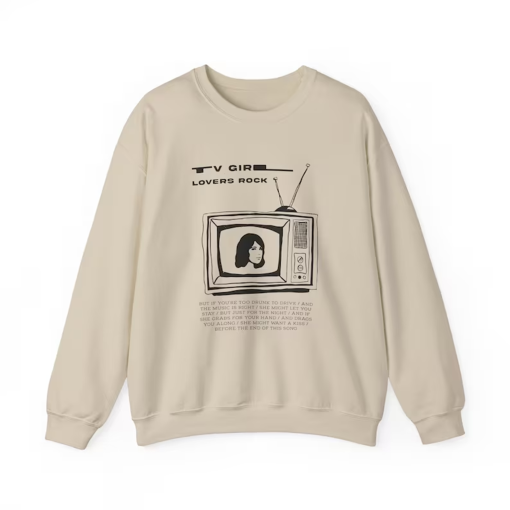 TV Girl Unisex Sweatshirt French Exit Album Music Band Graphic Sweatshirt Printed Music Merch Gift for TV Girl Lover Gift for Them