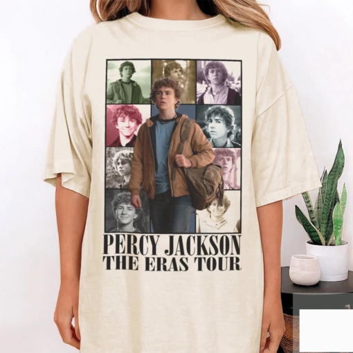 Percy Jackson the Eras Tour Shirt, Walker Scobell Percy Jackson 2023 Shirt, Camp Half Blood Shirt, Greek Mythology TV Series Shirt