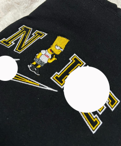 simpson embroidered sweatshirt