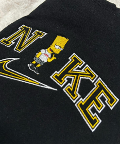 simpson embroidered sweatshirt