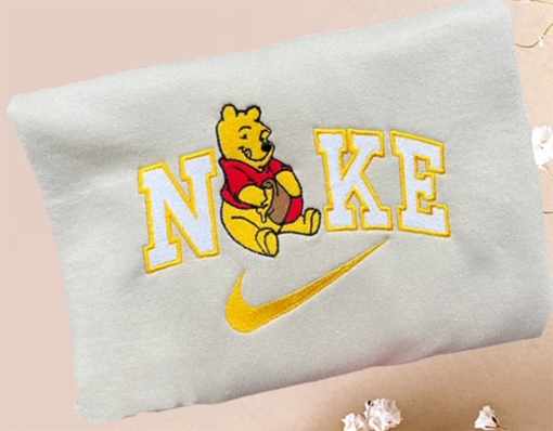 Yellow Bear Embroidered Sweatshirt