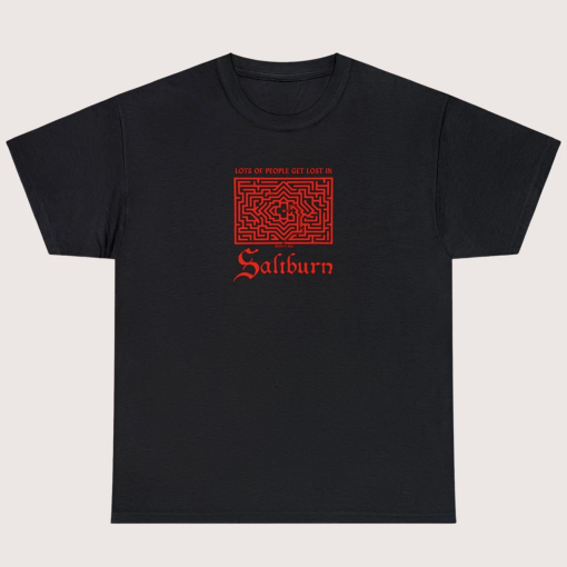 Hedge Maze and Gravesite, Barry Keoghan and Jacob Elordi, Saltburn Movie, Saltburn Merch,Directed by Emerald Fennell Unisex Heavy Cotton Tee