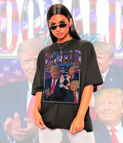 Retro Donald Trump Shirt -Donald Trump Homage Tshirt,Donald Trump Fan Tees,Donald Trump Retro 90s Sweater,Donald Trump Merch Gift