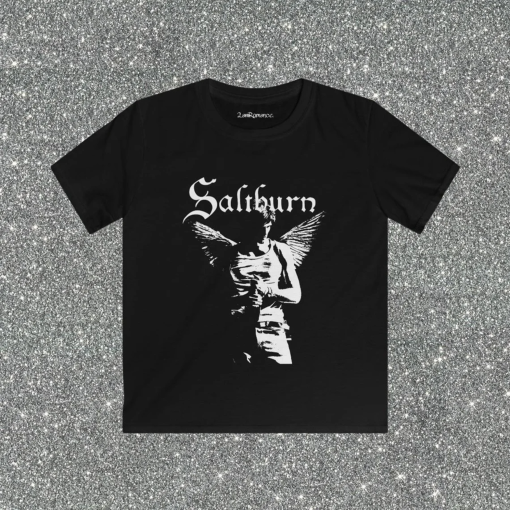 Saltburn Graphic Baby Tee, Jacob Elordi Shirt, Y2K Baby Tee, Barry Keoghan Merch, Gift for Movie Lovers, Gift for her, Saltburn T-Shirt