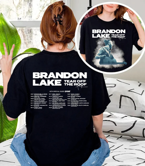 Brandon Lake Tear Off The Roof Tour 2024 Shirt,Brandon Lake Concert 2024 shirt