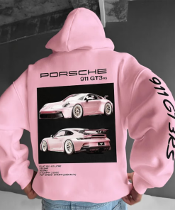 Oversized Porsche Hoodie – Custom Streetwear for…