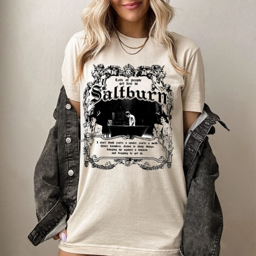 Vintage Saltburn Merch Shirt, Saltburn Movie, Jacob Elordi Shirt, Directed by Emerald Fennell Shirt, Barry Keoghan, Saltburn Series TV Shirt