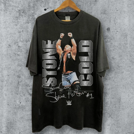 Stone Cold Vintage 90s Graphic Style T-Shirt, Steve Austin Shirt, Vintage Oversized Sport Tee, Unisex shirt, Wrestling Gift , WWF WWE shirt