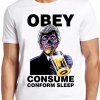 Black They Live T-shirt/ Movie Shirt / Tv Show / Obey / Conform /Watch TV / Graphic Tees/ Gift for Him / Gift for Her / Unisex