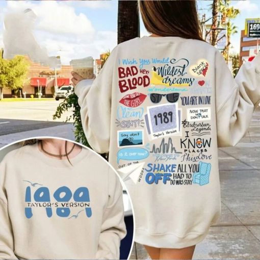 1989 Crewneck Sweatshirt, 1989 Sweatshirt, 1989 Gift, Taylor’s version, Christmas Gift, Swifty Hooded Sweatshirt, 1989 Hoodie