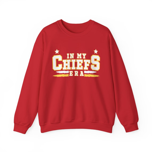 In My Chiefs Era – Taylor Swift and Travis Kelce mashup – Football NFL Chiefs x The Eras Tour – Sweatshirt/T-Shirt/Hoodie