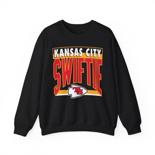 Retro Kansas City Swiftie, Travis Taylor Sweatshirt … Unisex Crewneck Sweatshirt