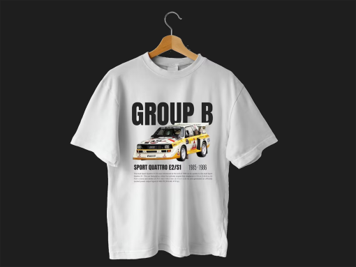 Audi Quattro Sport S1 Legend T-Shirt | RWC