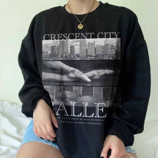 Crescent City Ballet Sweatshirt | Lunathion, Sarah J Maas Merch,Bryce Quinlan Hunt Atahlar Ruhn Danaan HOEAB HOSAB HOFAS acotar sjm universe