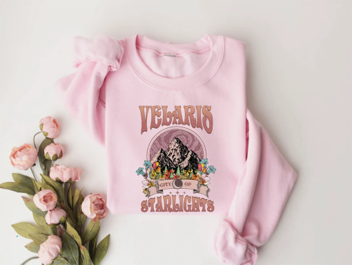 Velaris Sweatshirt Night Court Velaris City of Starlight Sweater,The Night Court Shirt,City of Starlight Shirt,ACOTAR Shirt,Velarıs Shırt