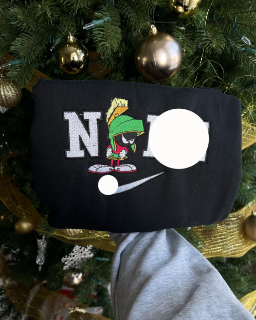 Marvin The Martian embroidered sweatshirt