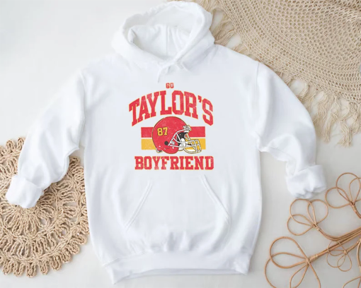 Go Taylor’s Boyfriend Hoodie, Kansas City Football, Kansas Travis Hoodie, In My Chiefs Era, Kansas City Chiefs, Swiftie Football Hoodie