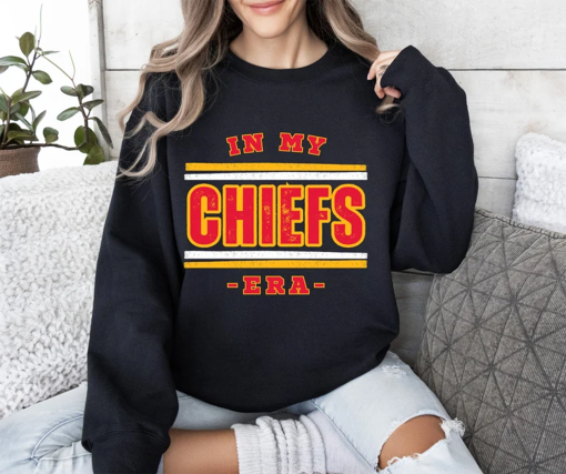 In My Chiefs Era Shirt Travis Kelce Swift Shirt Football Chiefs Jersey Shirt Travis Kelce Football NFL Tshirt Taylor and Travis Sweatshirt