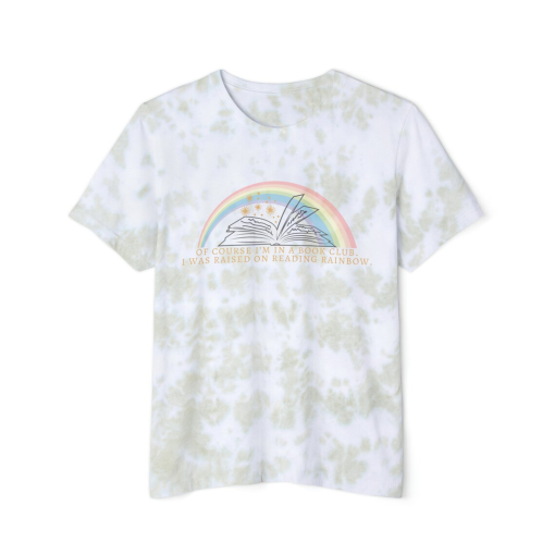 Book Club/Reading Rainbow Tie-Dye T-shirt