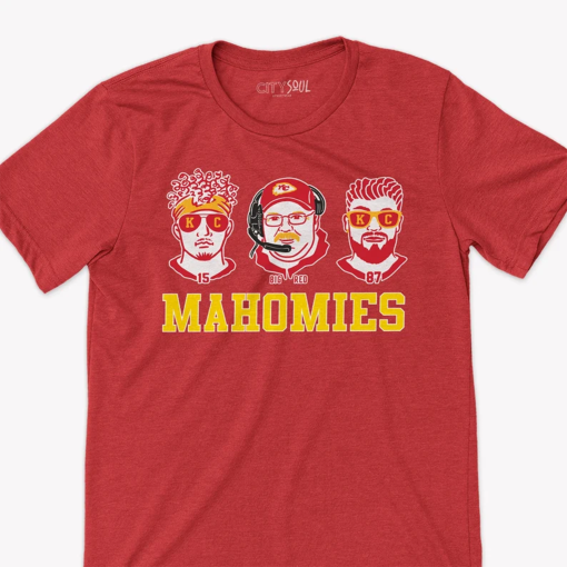 funny kc football mahomies shirt mahomes, kelce, reid funny kansas city football shirt football in kansas city funny characters mahomes tee