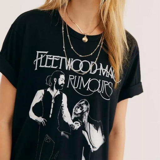 Fleetwood Mac Rumours Stevie Nicks Dancing Shirt, Fleetwood Mac T shirt Music Rock Band Retro Music Band Gift For Women Men