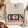 KC Chiefs sweatshirt, KC Chiefs in my heart shirt, Kansas City Football Sweatshirt, Gift For Football Fan, KC Football Sweatshirt, Fan gift