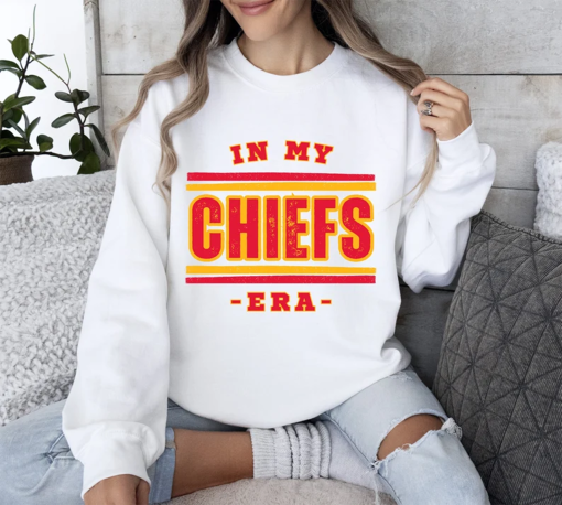 In My Chiefs Era Shirt Travis Kelce Swift Shirt Football Chiefs Jersey Shirt Travis Kelce Football NFL Tshirt Taylor and Travis Sweatshirt