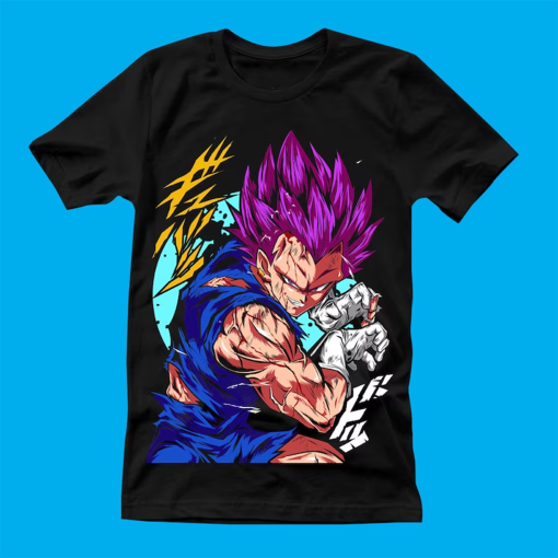 VEGETA SSJ GOD  Premium ,Anime, and Logo Styles Featuring Premium Content and Unlimited Lifetime Access, perfect for clothing