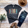 I’m With The Banned Reading Book Shirt, Banned Book Sweatshirt, Reading Lover Gift For Librarian, book lover, book lover tshirt, floral book