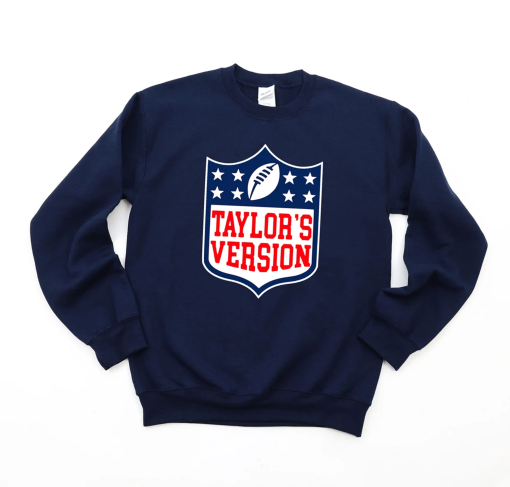 Tays Version Football Sweatshirt, Go Taylor’s Boyfriend Sweatshirt, Funny Football, Eye-Catching Concert Tee, Eras Sweatshirt