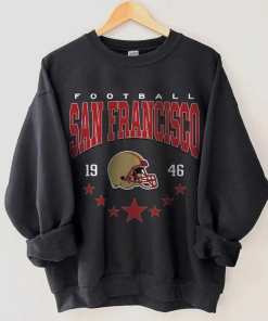 San Francisco Football Sweatshirt, Vintage Style San…