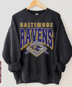 Vintage Baltimore Ravens Football Sweatshirt, Vintage Ravens…