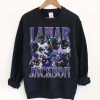 Baltimore Football Shirt, Vintage Baltimore Crewneck Sweatshirt, Raven Football Hoodie, American Football Fan Gift