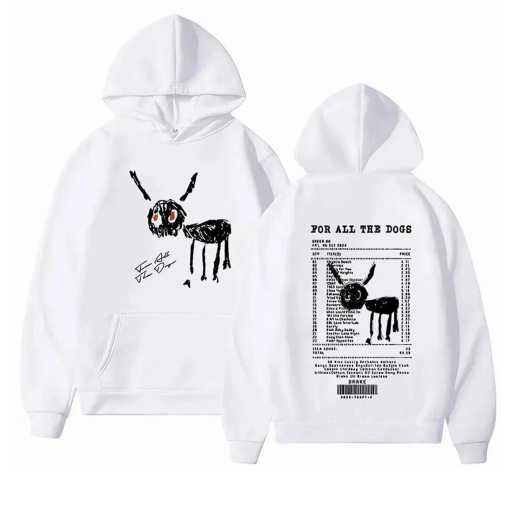 Drake Hoodie Streetwear Unisex | For All The Dogs Hoodie | Hip Hop Urban Clothing | Premium Quality Sweatshirt