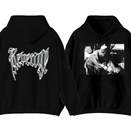 Revenge isaac hoodie black hooded sweatshirt