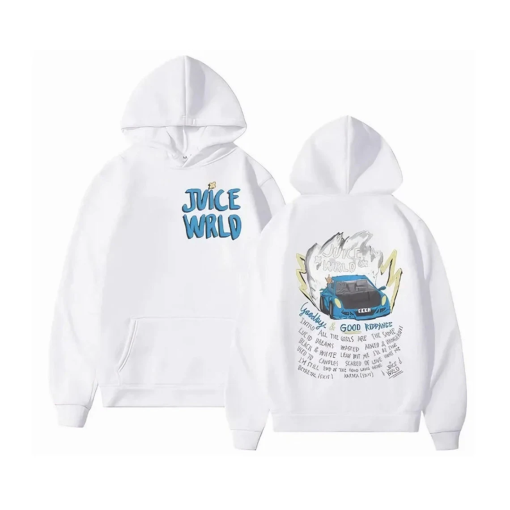 Juice Wrld Hoodie Streetwear Unisex | Juice Wrld Lucid Dreams Hoodie | Hip Hop Urban Clothing | Premium Vintage Sweatshirt