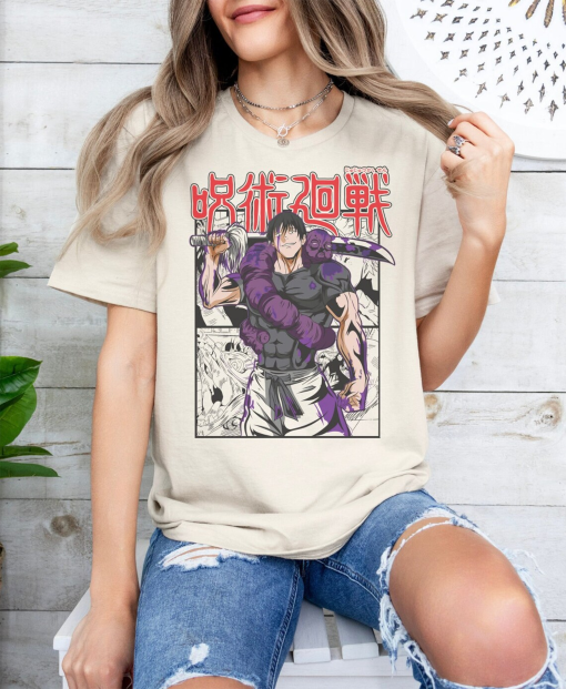 Anime Lover Shirt Unisex Shirt JJK Japanese Streetwear Anime Graphic Tee Anime Fans Shirt Manga Shirt