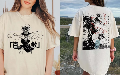 Choso Deadwomb two sides Shirt, Choso Kamo Anime Vintage Shirt, Yuji Itadori Anime lover Shirt, JJk Sukuna Shirt, Anime shirt