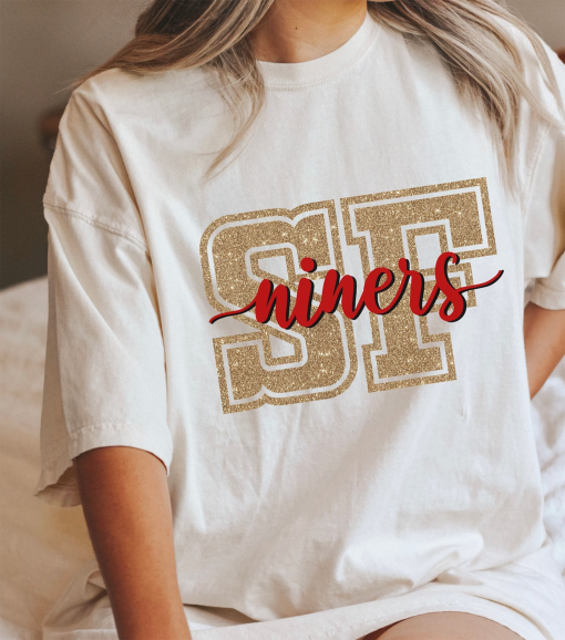 San Francisco Football Shirt, Vintage SF Shirt, SF Niners Sweatshirt, Niners Shirt, Game Day Shirt