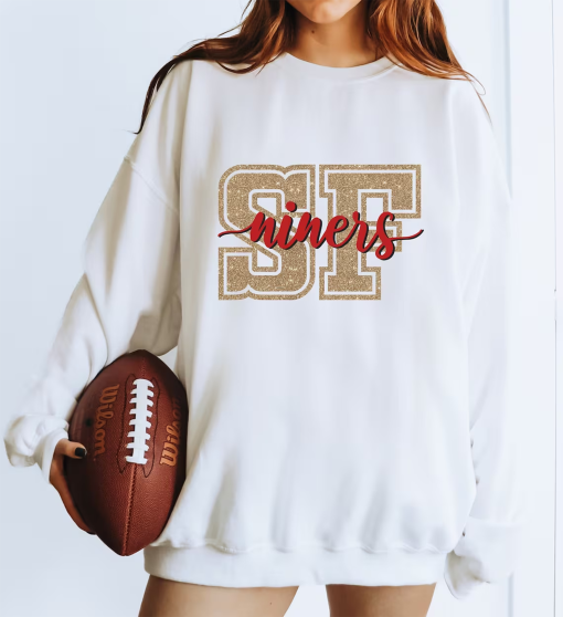 San Francisco Football Shirt, Vintage SF Shirt, SF Niners Sweatshirt, Niners Shirt, Game Day Shirt