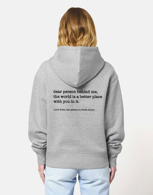 Dear Person Behind Me Hoodie – Mental Health Hoodie – Personalised Mental Health Awareness Hoodie