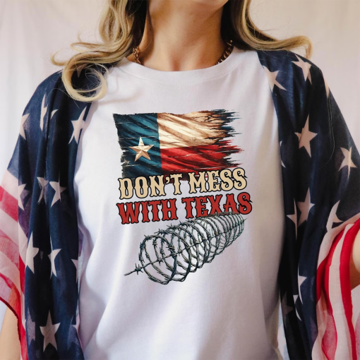 Don’t Mess With Texas Shirt, Defend the Border, Come and Cut It Sweatshirt, I Stand with Texas Sweater,Texas Patriot Shirt, Texas Flag Tee