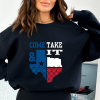 Texas Flag Star, Texas Shirt, I Stand with Texas, Texas Gift, Texas Glitter Shirt, Support Texas, Close the Border