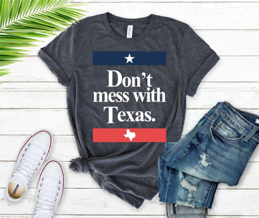 Don’t Mess With Texas Shirt Texas Graphic Funny Letters Print Kids Shirt / T-shirt / Sweatshirt / Long Sleeve / Hoodie