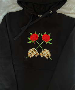 Rose Eladio Carrion Boyz Embroidered Sweatshirt