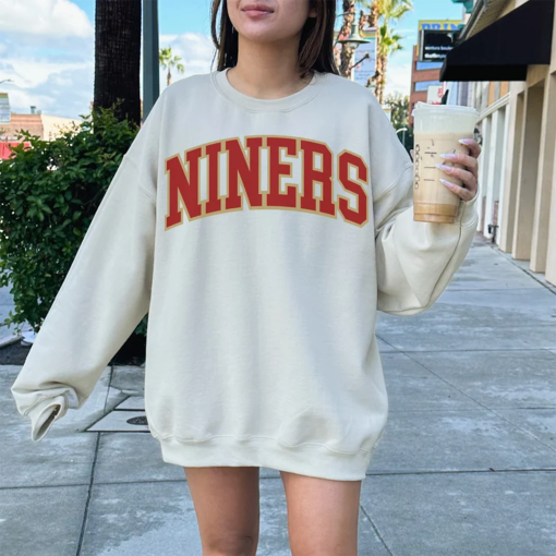 Vintage San Francisco Football Sweatshirt 49ers Football Crewneck Retro 49ers Shirt Gift for 49ers Football Fan San Francisco 49ers Gift