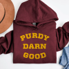 Purdy Damn Good Comfort Colors Retro T-Shirt, Vintage SF Unisex T-Shirt, Cute San Francisco Gift, Brock Purdy Shirt, Oversized Tee