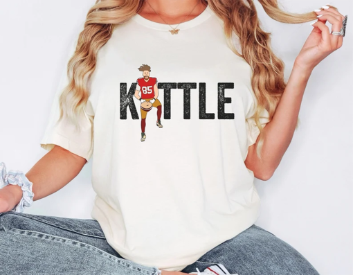 George Kittle shirt, Kittle 85 SF football, San Francisco Unisex softstyle tee