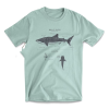 Great White Shark Anatomy T-shirt, Shark Shirt, Great White Shark Biology Shirt, Shark Gift, Great White Shark Drawing, Marine Biology Shirt