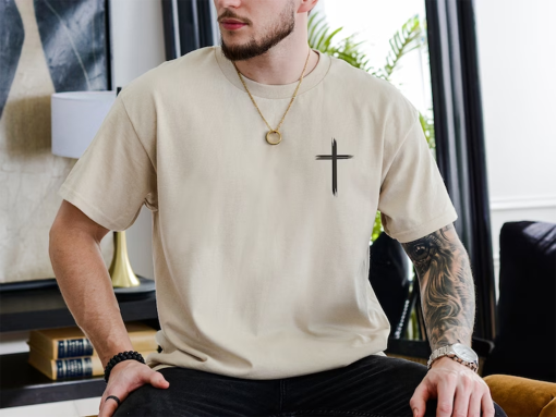 Christian Shirt For Men Jesus Shirt Aesthetic Christian Streetwear Apparel Christian Clothing For Men Christian Merch Bible Verse Shirt